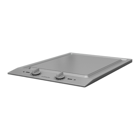 Miele ProLine Tepan Yaki Operating and installation instructions