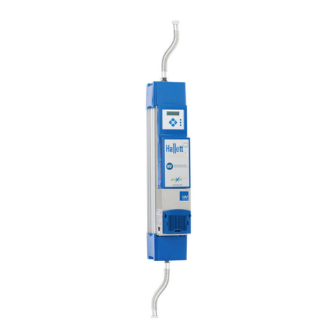 UV Pure Technologies Hallett 15xs User manual