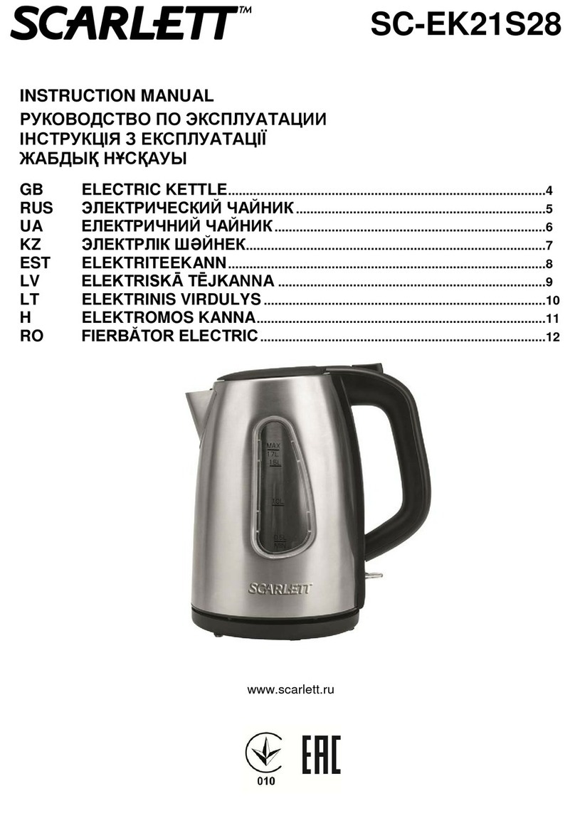 Scarlett SC-EK21S28 instruction manual