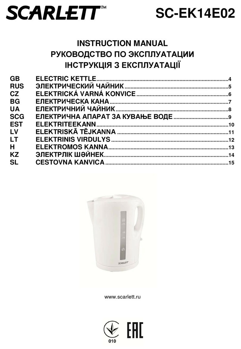 Scarlett SC-EK14E02 User manual