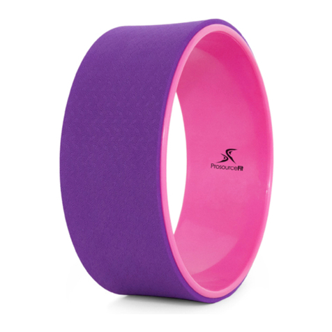 PROSOURCEFIT YOGA WHEEL User manual PROSOURCEFIT YOGA WHEEL User manual