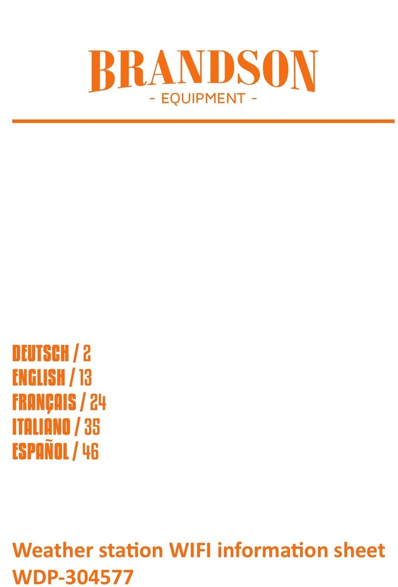 Brandson Equipment WDP-304577 manual