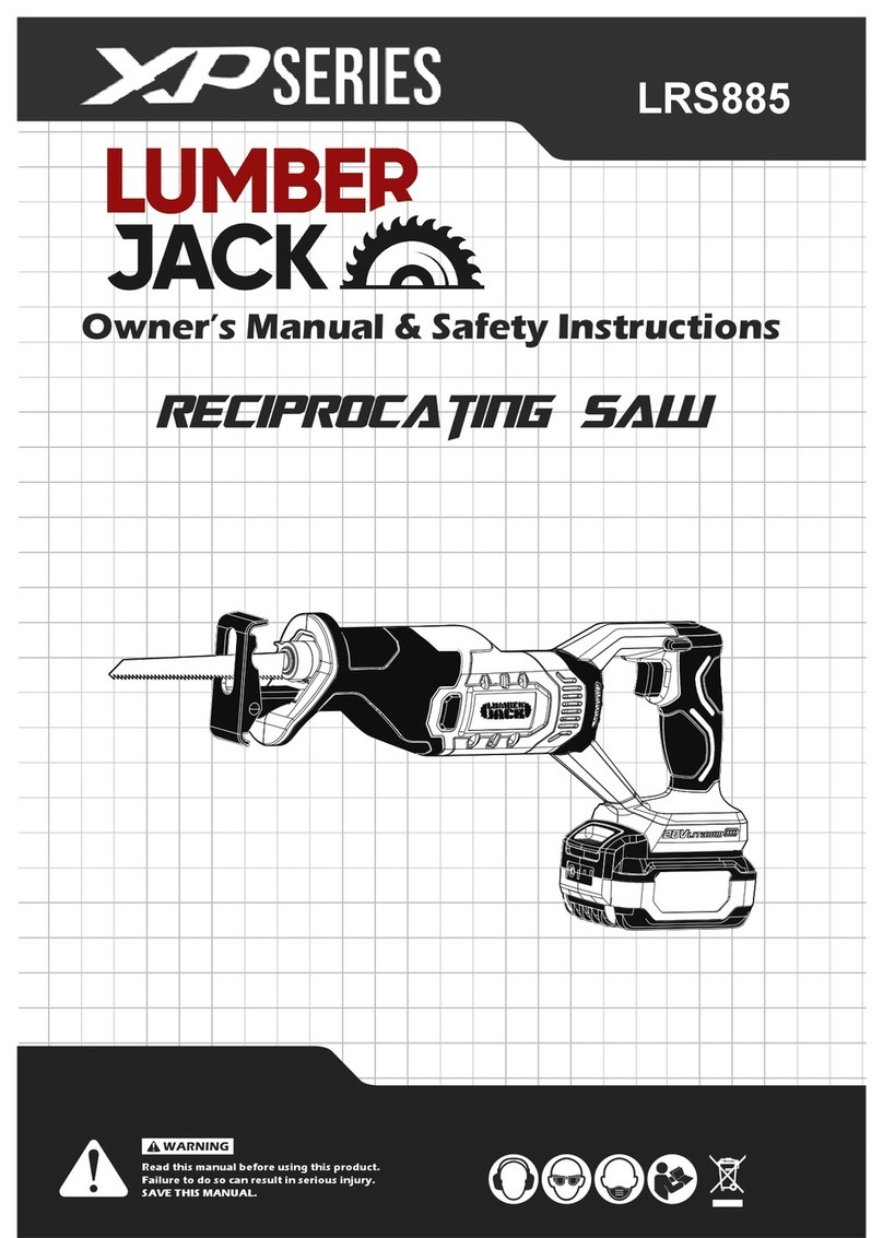 Lumberjack XP Series Owner's manual & safety instructions