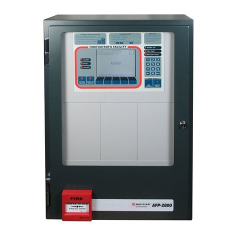 Notifier AFP-2800 User manual Notifier AFP-2800 User manual