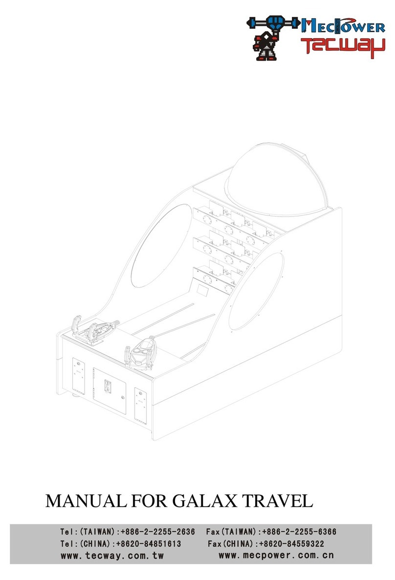 MecPower Tecway GALAX TRAVEL manual