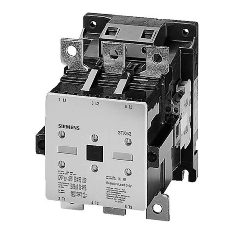 Siemens 3TX7462-3 User manual