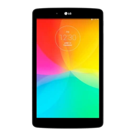 LG GPad 8.0 User manual