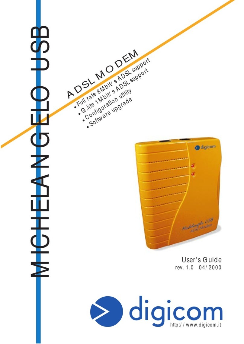 Digicom Michelangelo Gateway user guide