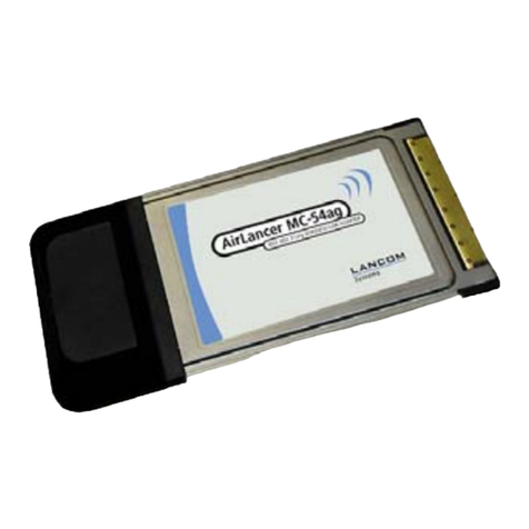 Lancom AirLancer MC-54 manual