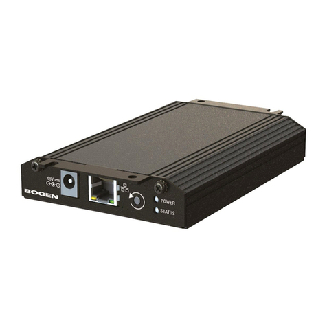 Bogen NYQUIST NQ-GA10P User manual