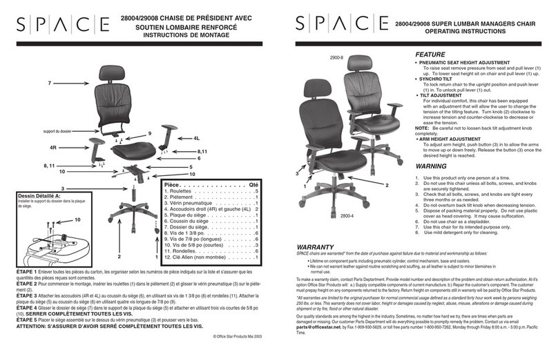 Space 28004 User manual