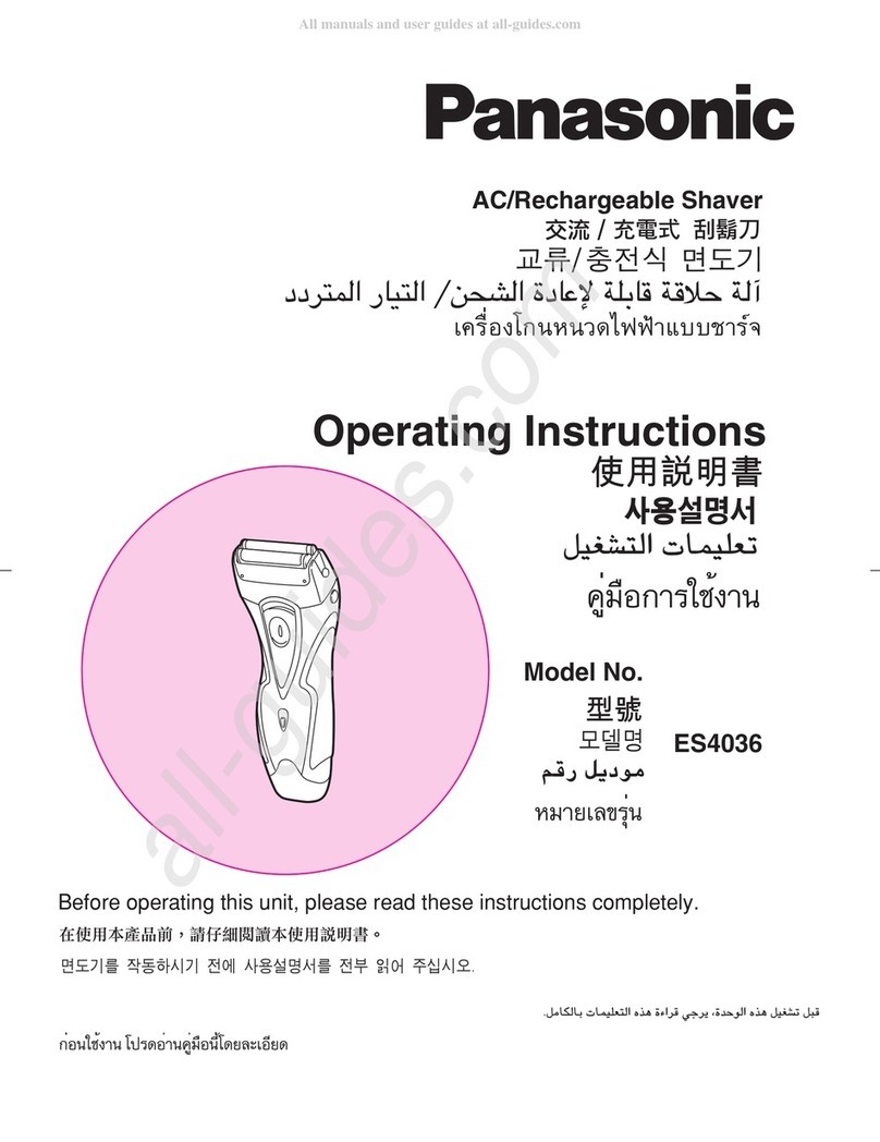 Panasonic ES4036 User manual