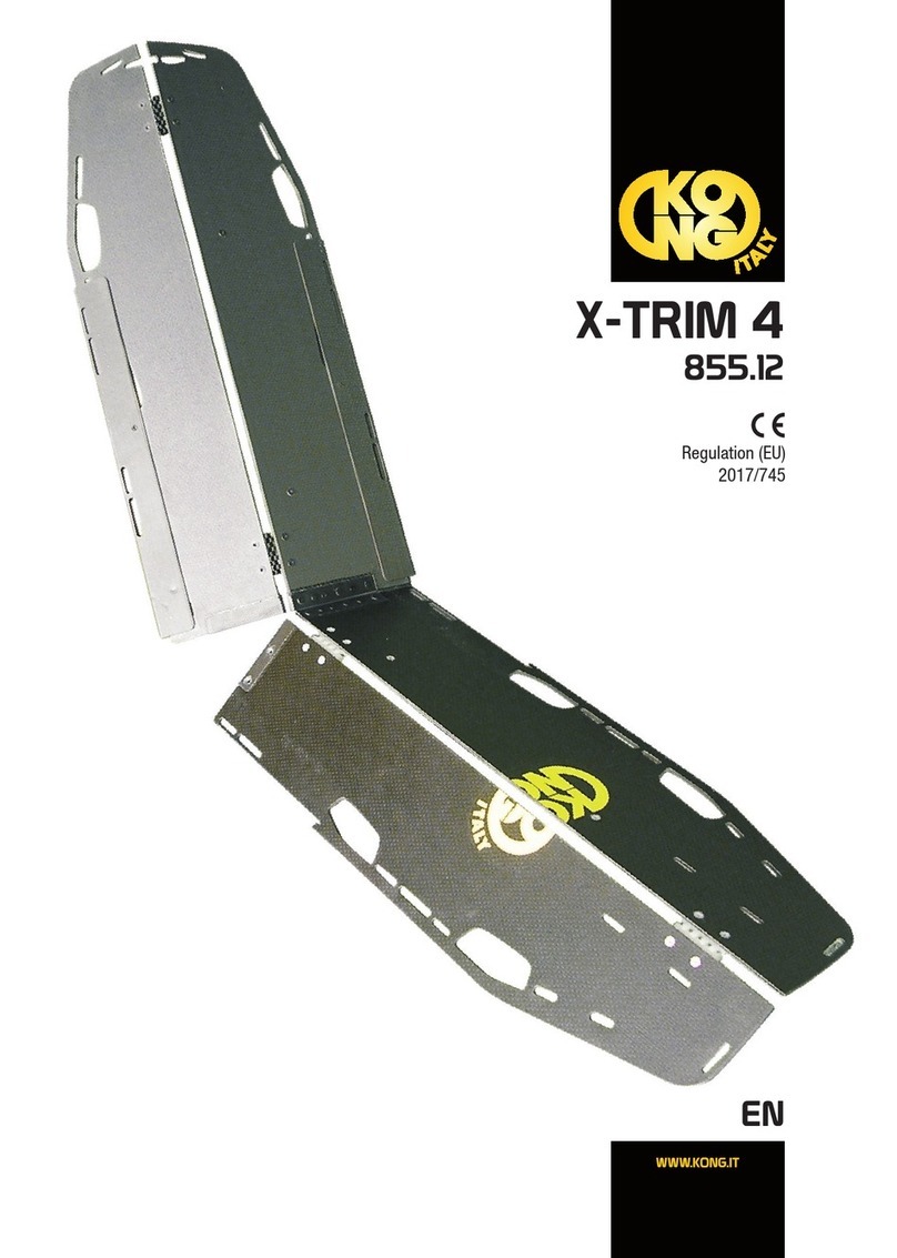 KONG Italy X-TRIM 4 manual KONG Italy X-TRIM 4 manual