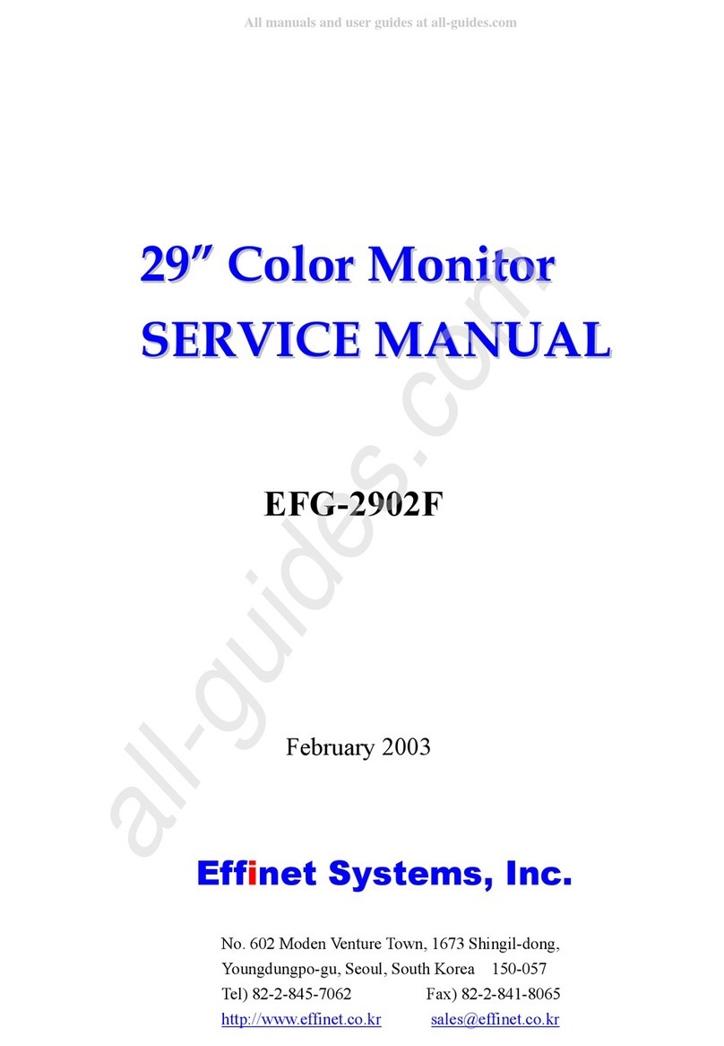 Effinet Systems EFG-2902F Service manual