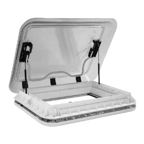 wamovo Skylight Mounting instructions