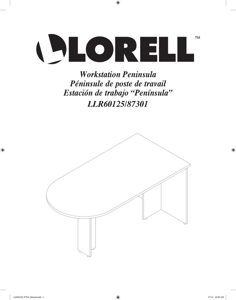Lorell Peninsula LLR60125 User manual