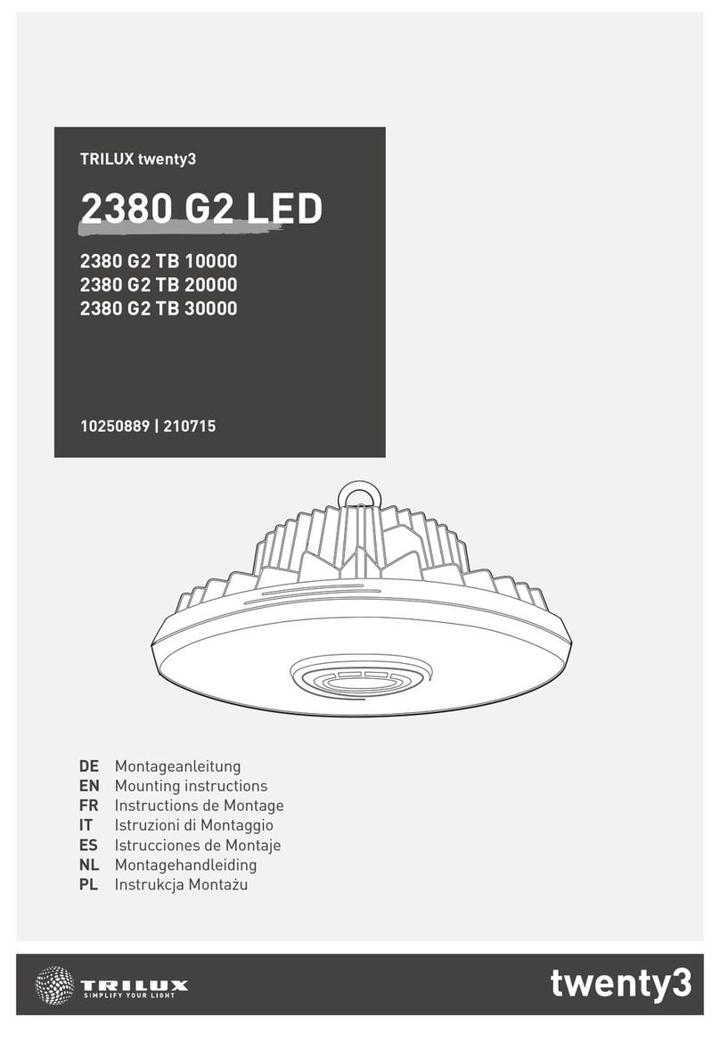 Trilux twenty3 2380 G2 TB 10000 User manual