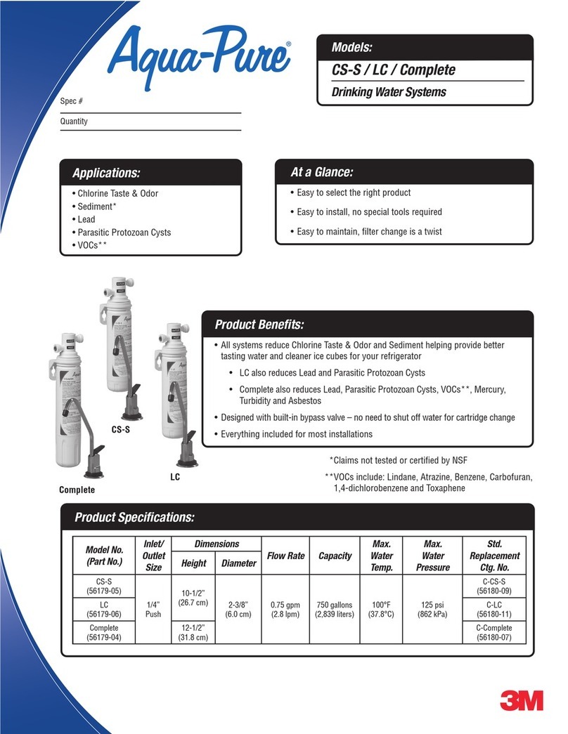 3M Aqua-Pure CS-S quick guide