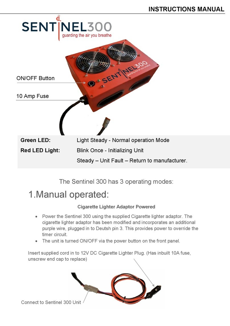 Sentinel 300 instruction manual
