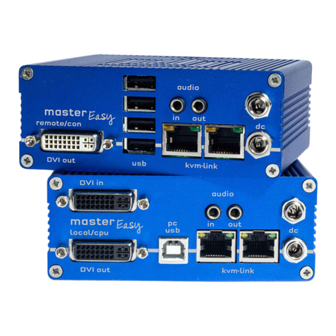 KVM-TEC MASTERflex KT-6012 User manual