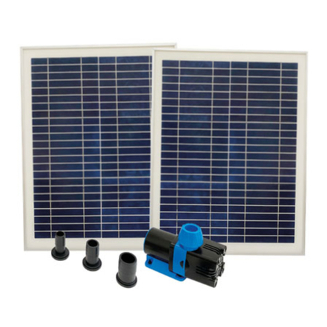 PondXpert SolarShower 3000 instruction manual