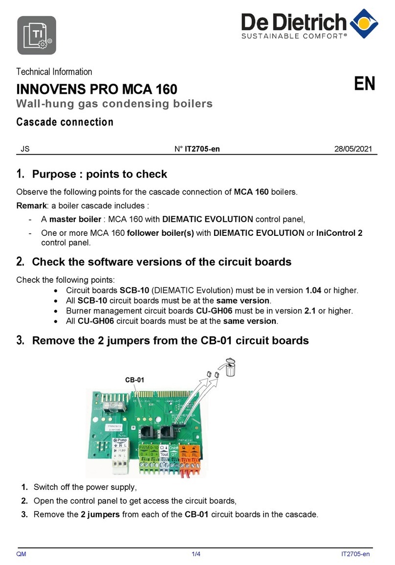 DeDietrich SCB-10 technical information