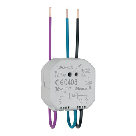 Eaton xComfort CDAU-01/02 Assembly instructions