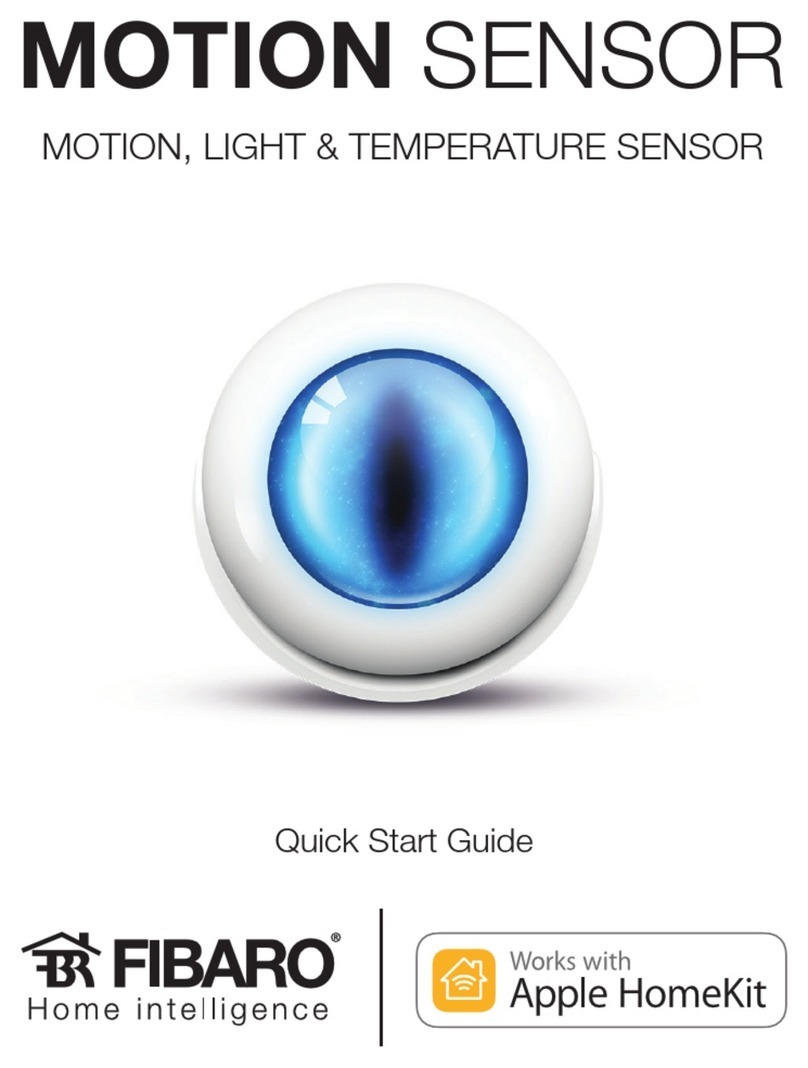 FIBARO Motion Sensor quick start guide