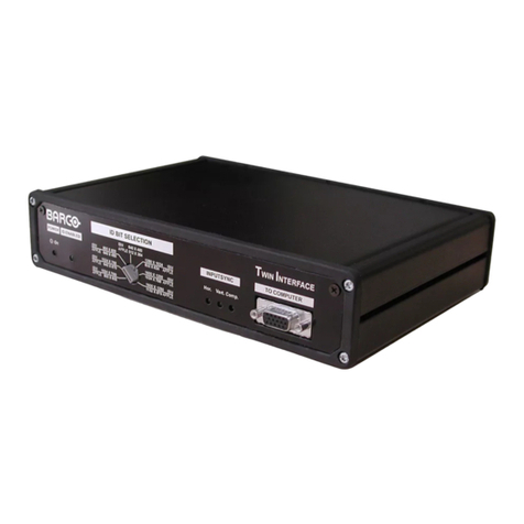 Barco R9828960 quick start guide