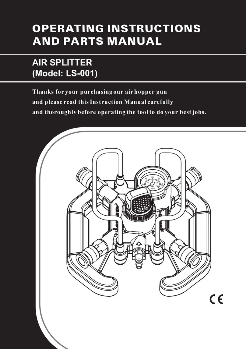 weha LS-001 Operating instructions and parts manual