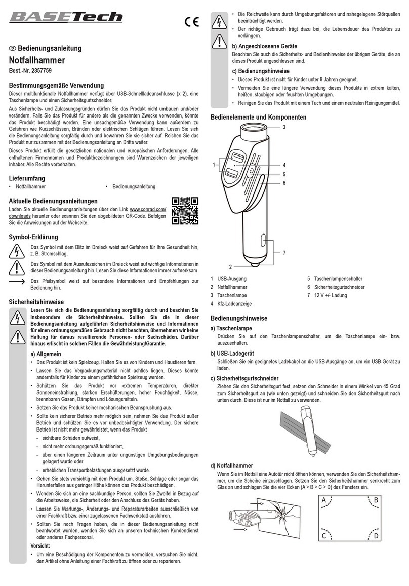 BASETech 2357759 operating instructions