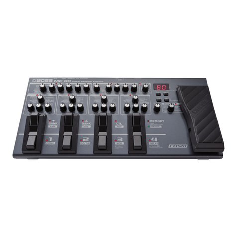 Roland ME-80 Operating and maintenance manual