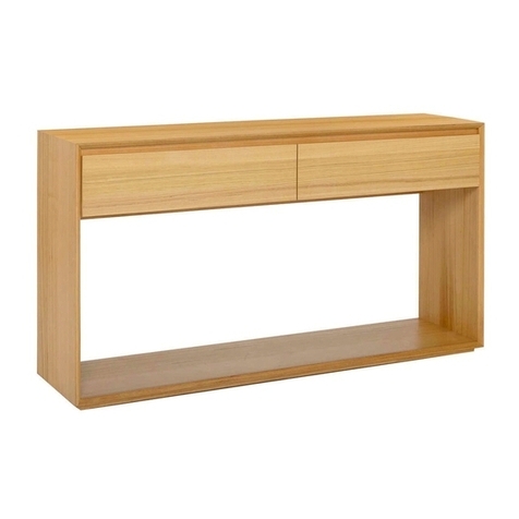 Freedom Burleigh Console 24272957 Assembly instructions