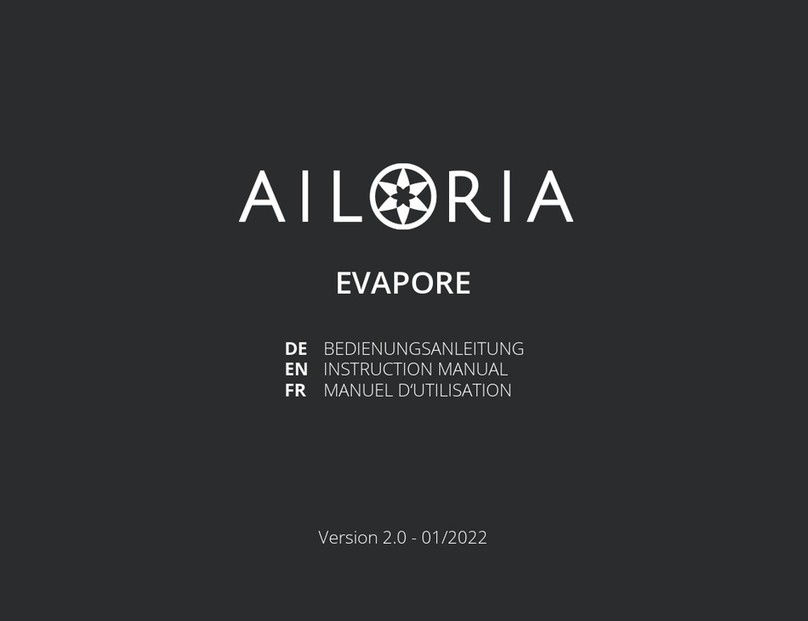 Ailoria EVAPORE 50374494 instruction manual
