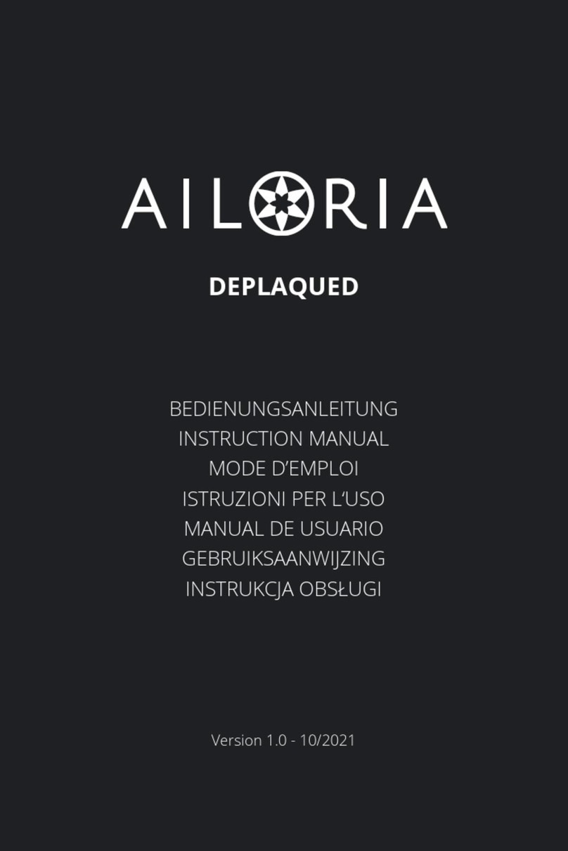 Ailoria DEPLAQUED 50369543 instruction manual