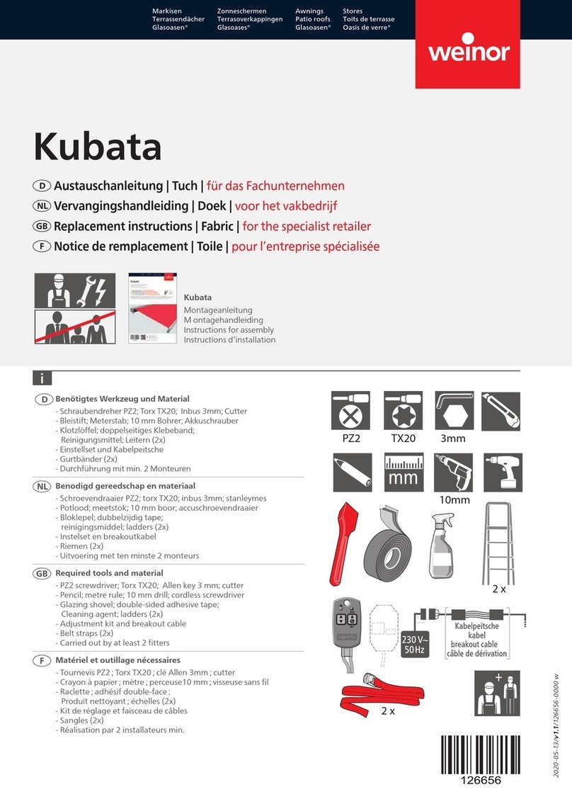 weinor Kubata Guide weinor Kubata Guide