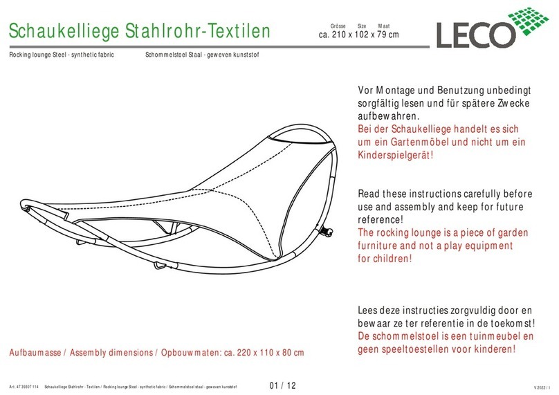 leco 47 39307 114 User manual