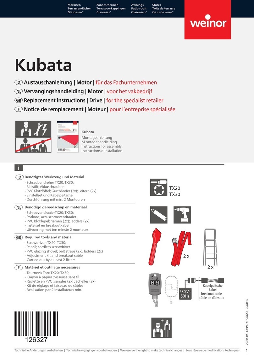 weinor Kubata Guide
