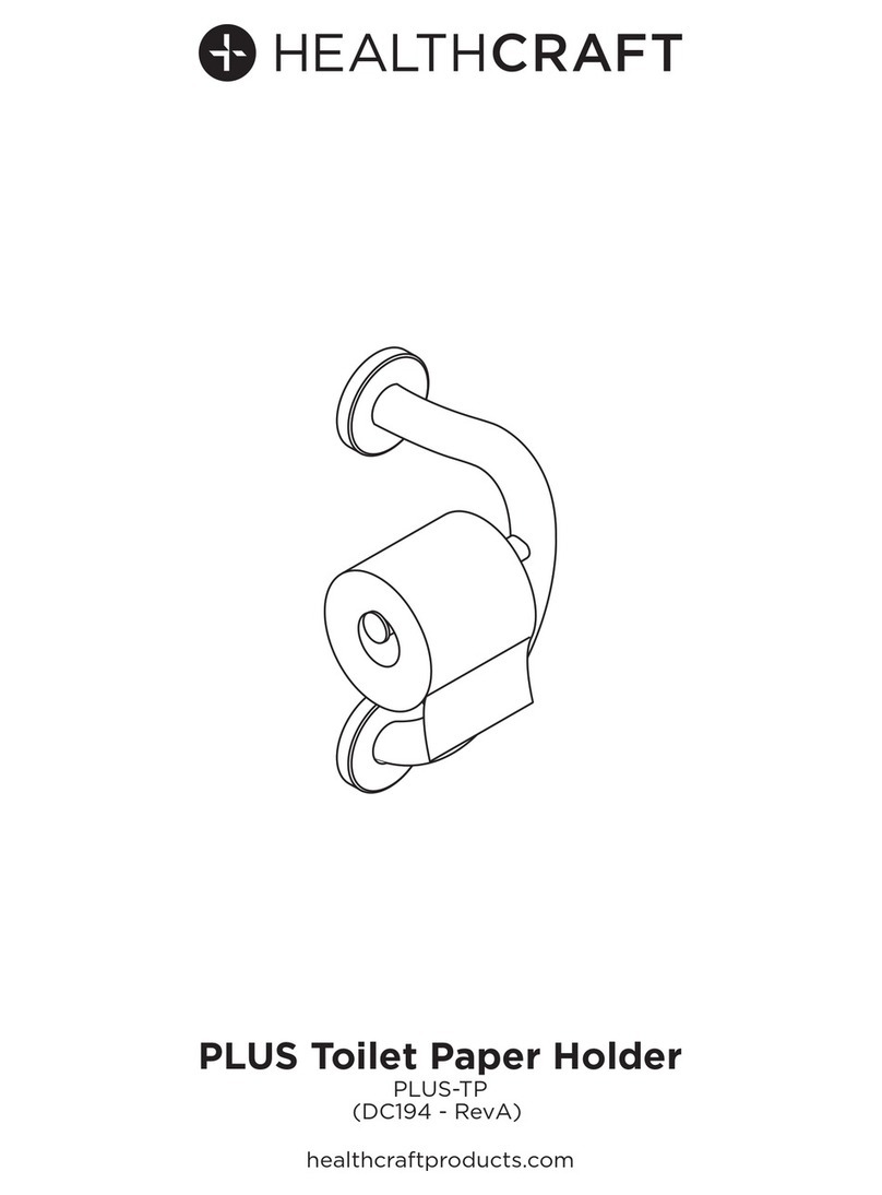 Healthcraft PLUS Series installation instructions