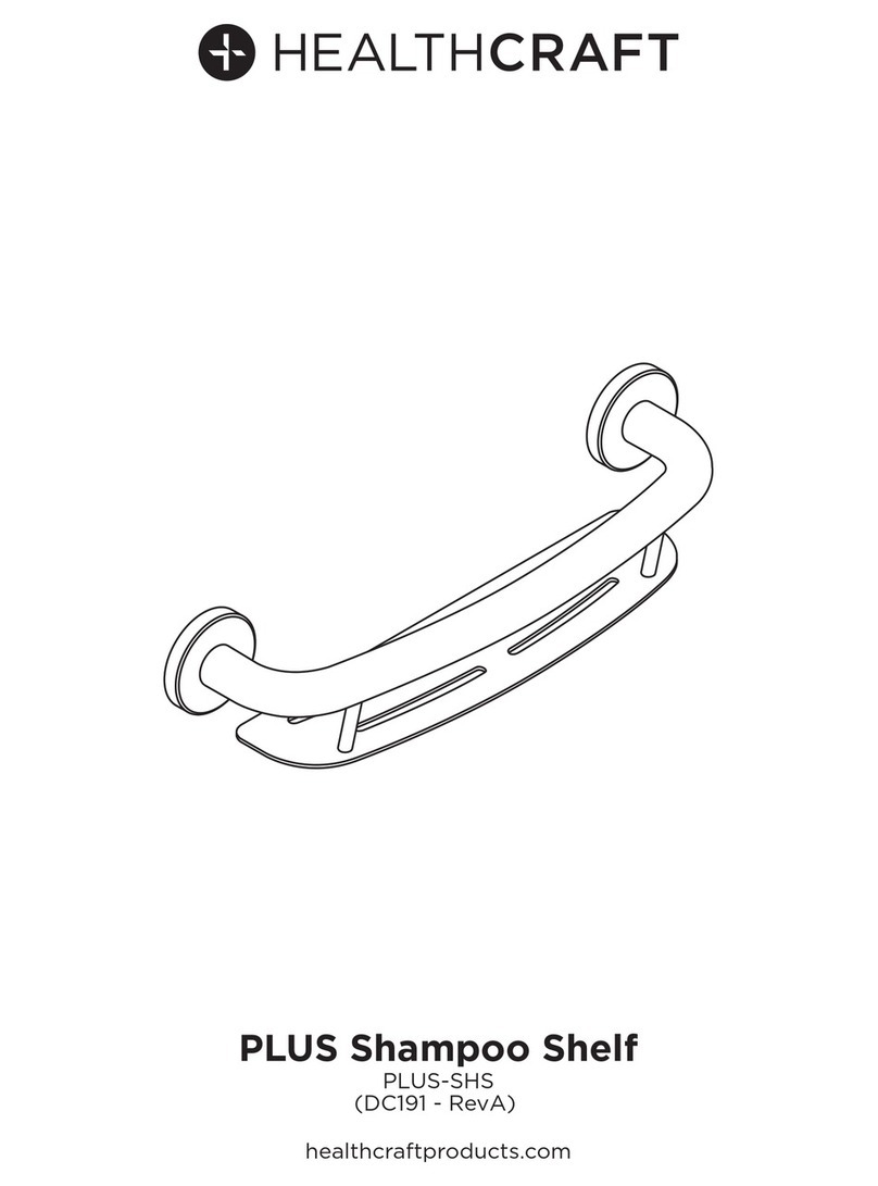 Healthcraft PLUS Series installation instructions