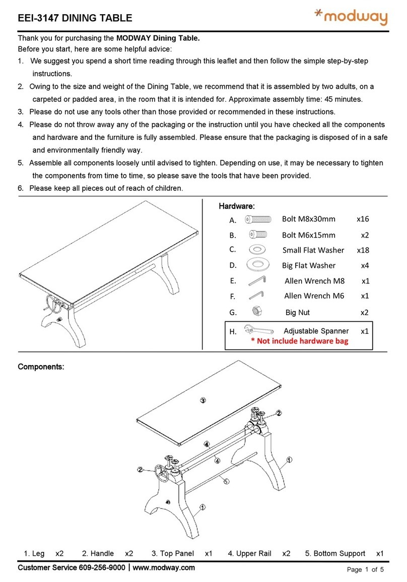 modway EEI-3147 User manual modway EEI-3147 User manual