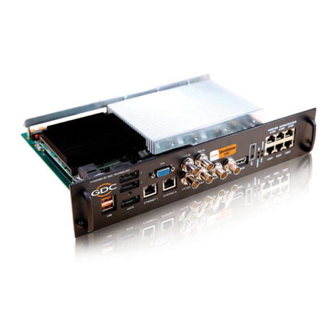 GDC SX-3000 installation manual