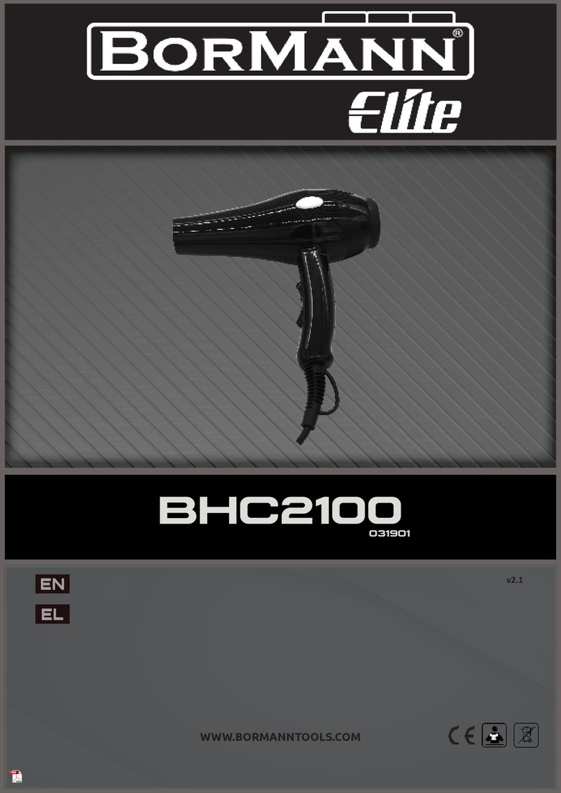 BorMann Elite BHC2100 instruction manual