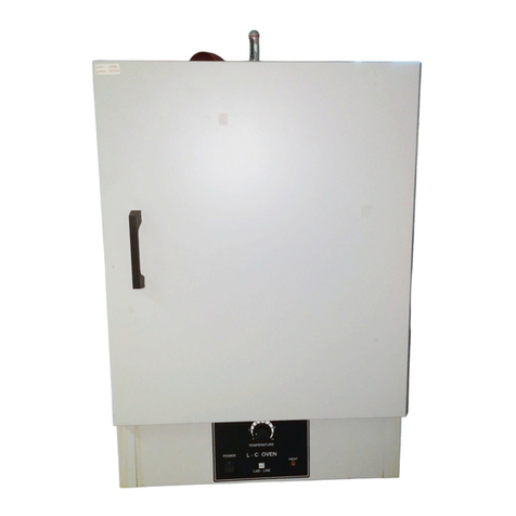 Lab-Line L-C OVENS 3510 Operation manual