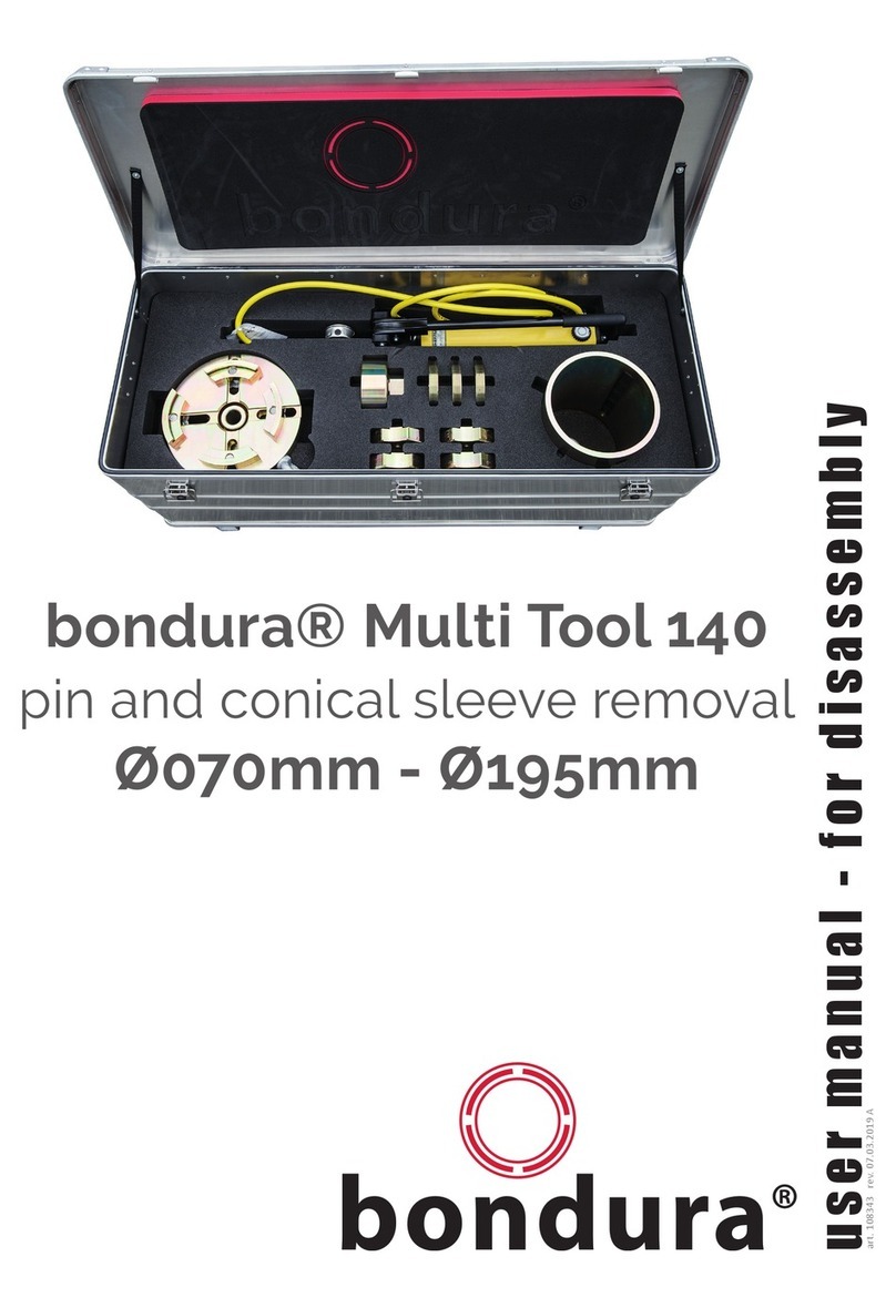 Bondura Multi Tool 140 user manual