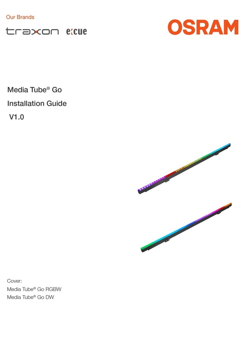 Traxon Osram Media Tube Go installation guide