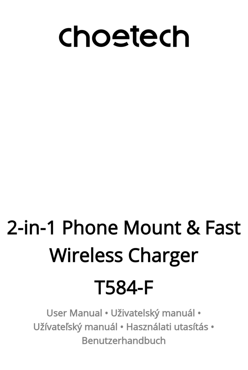 Choetech T584-F user manual