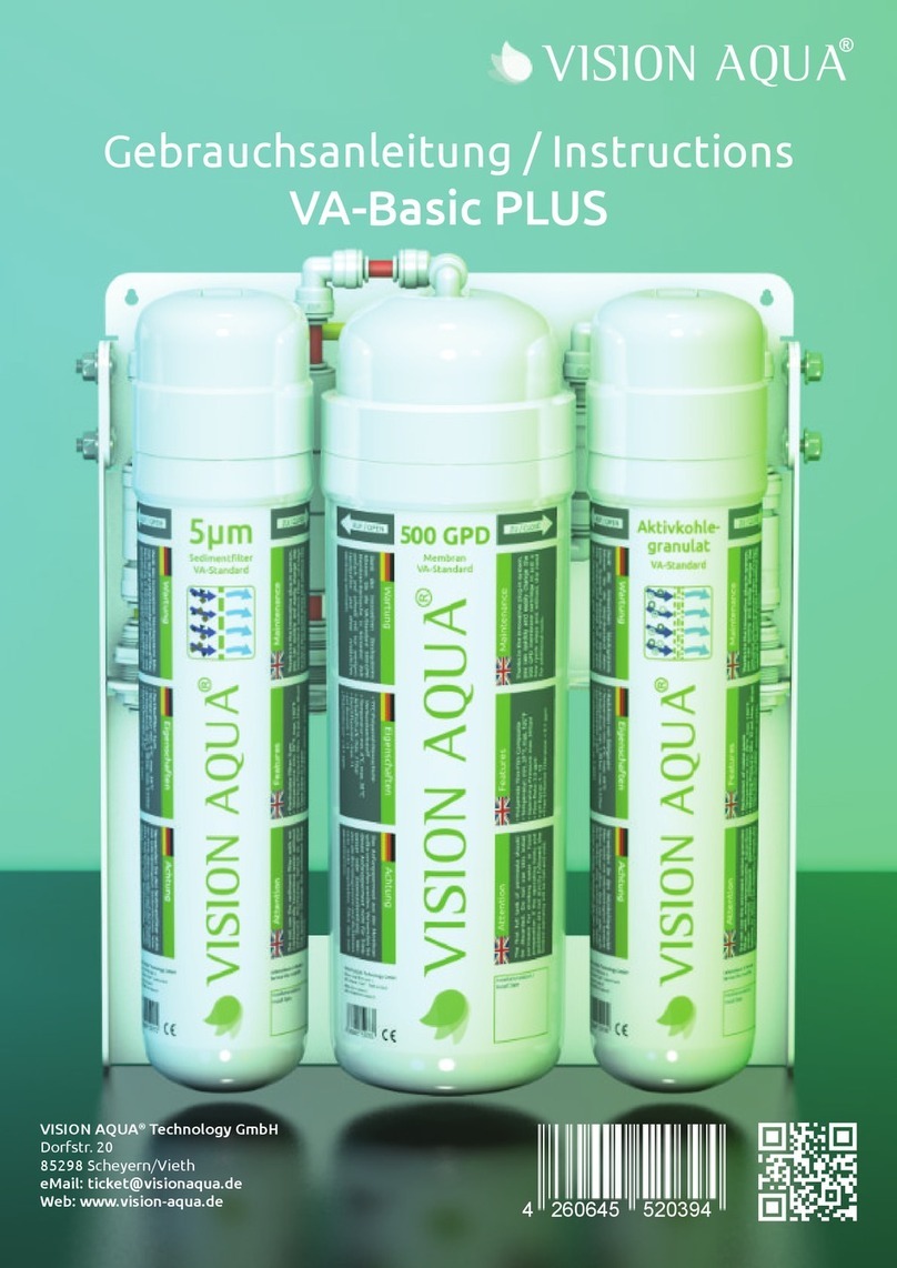 Vision Aqua VA-Basic PLUS instructions