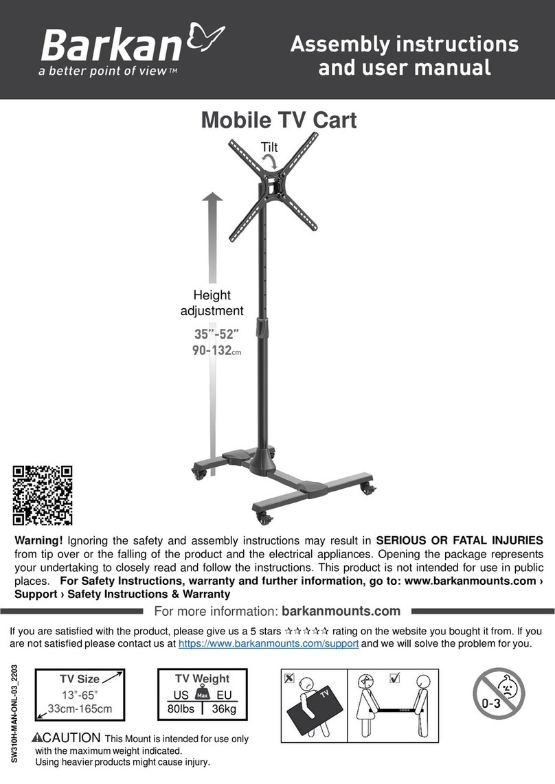 Barkan SW310H Assembly instructions and user's manual