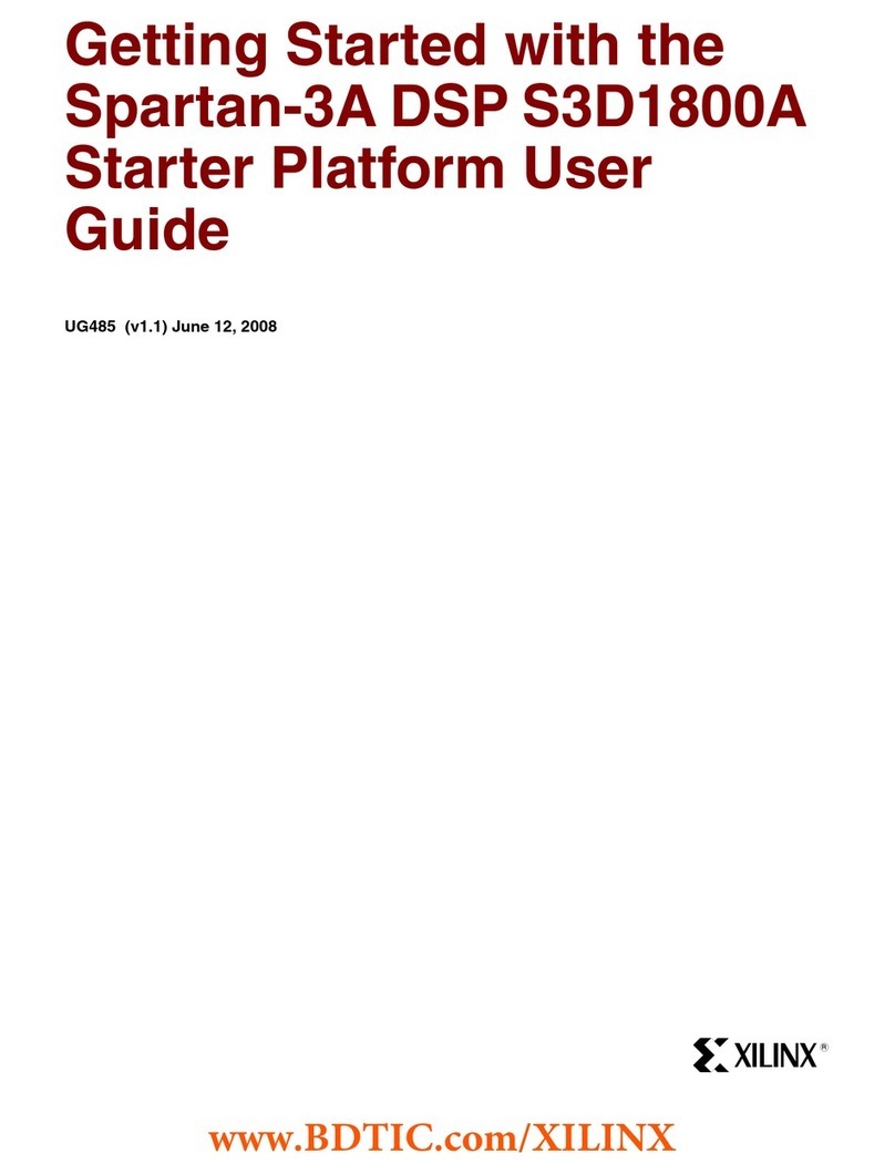 Xilinx Spartan-3A DSP FPGA Series User manual
